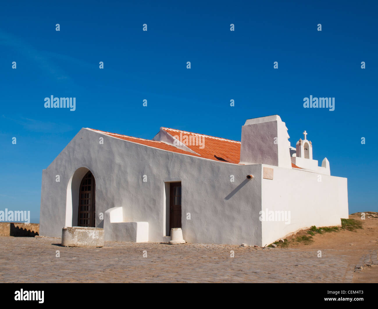 Chapelle de l'île de Baleal Banque D'Images