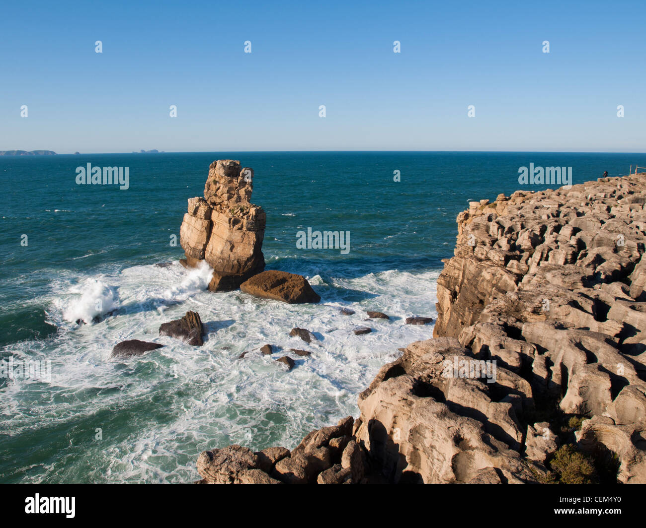 Littoral Peniche Banque D'Images