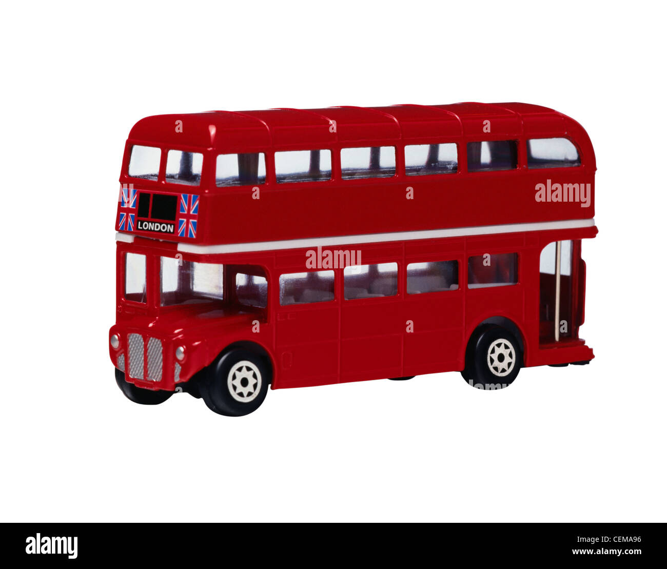 London Bus Banque D'Images
