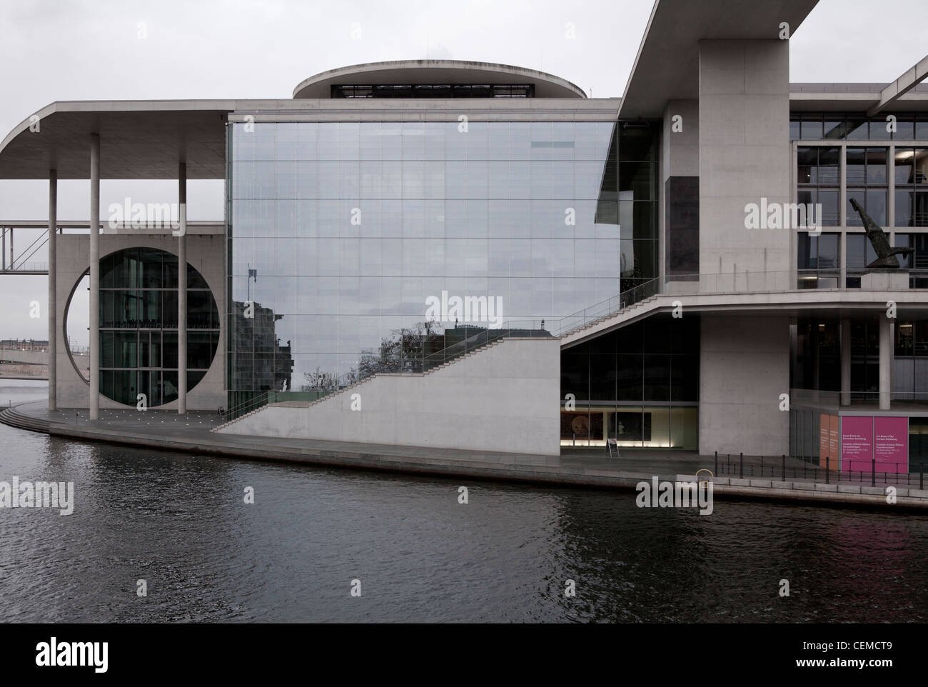 Paul Haus Lobe du parlement allemand, le Bundestag, complexe de bureaux, Berlin, Allemagne Banque D'Images
