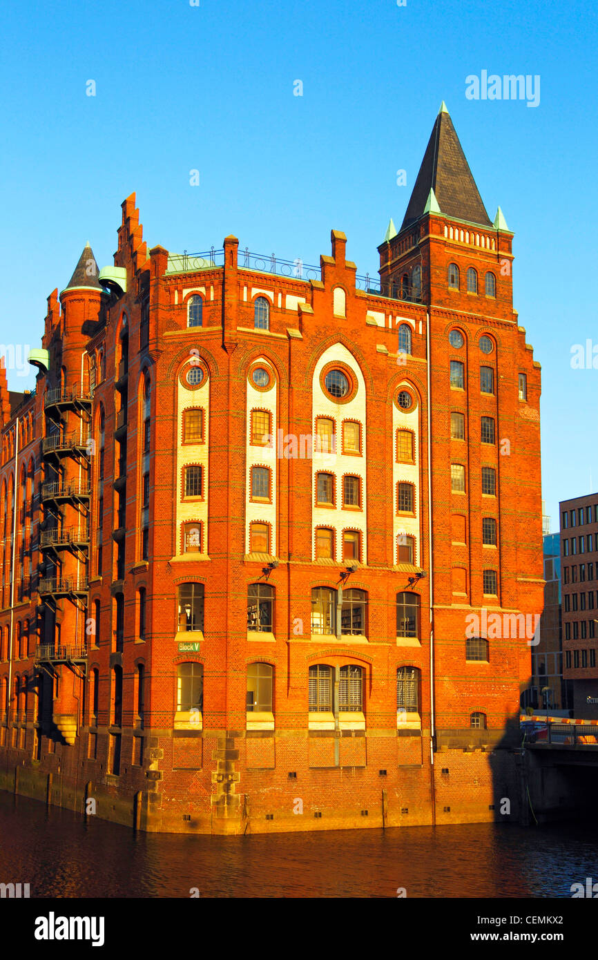 / Hamburg Speicherstadt Banque D'Images