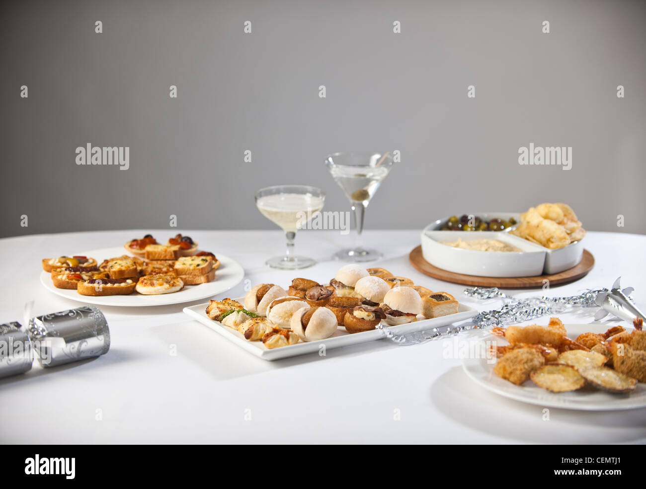 Food Party Banque D'Images