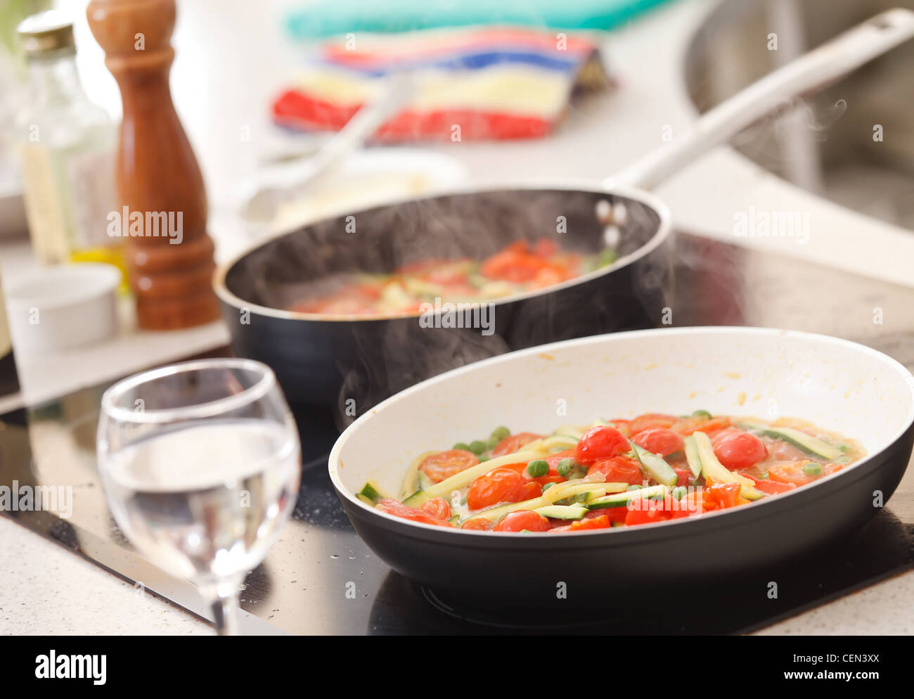 Des légumes grillés Banque D'Images