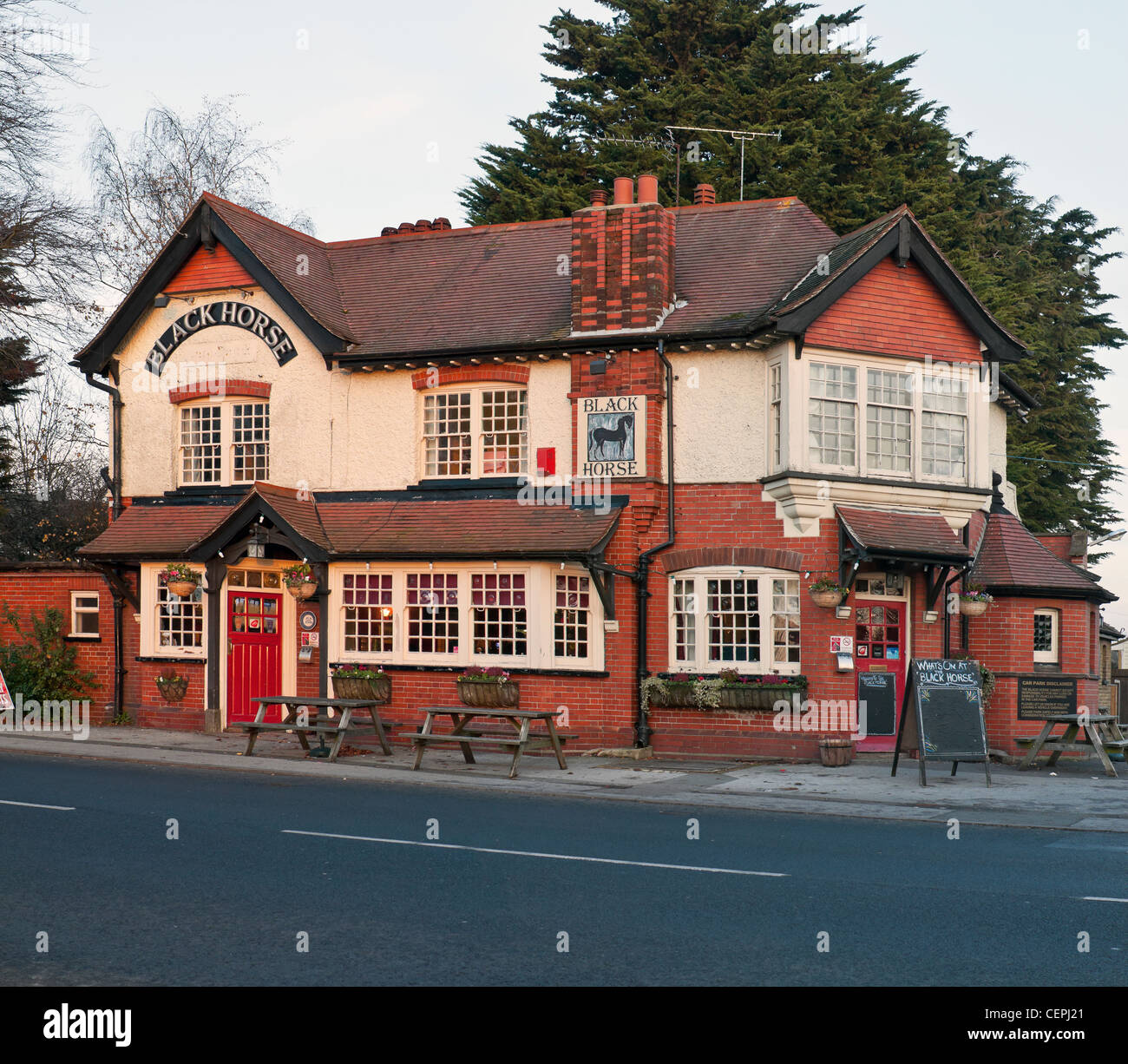 Old English Pub,Biggin Hill, Kent, Angleterre, Royaume-Uni, Europe Banque D'Images