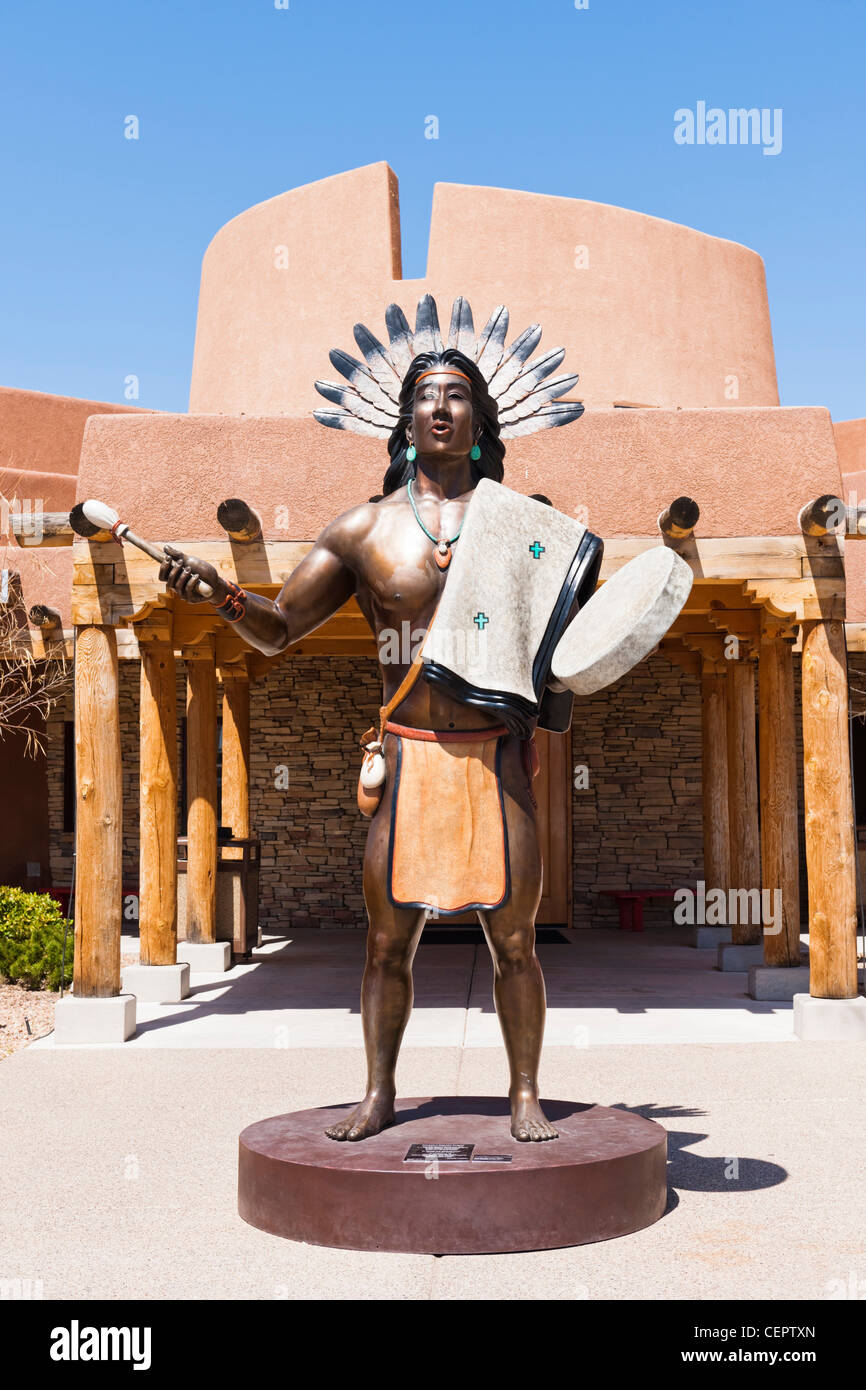 La prière du guerrier pacifique Estella Loretto, Albuquerque Banque D'Images