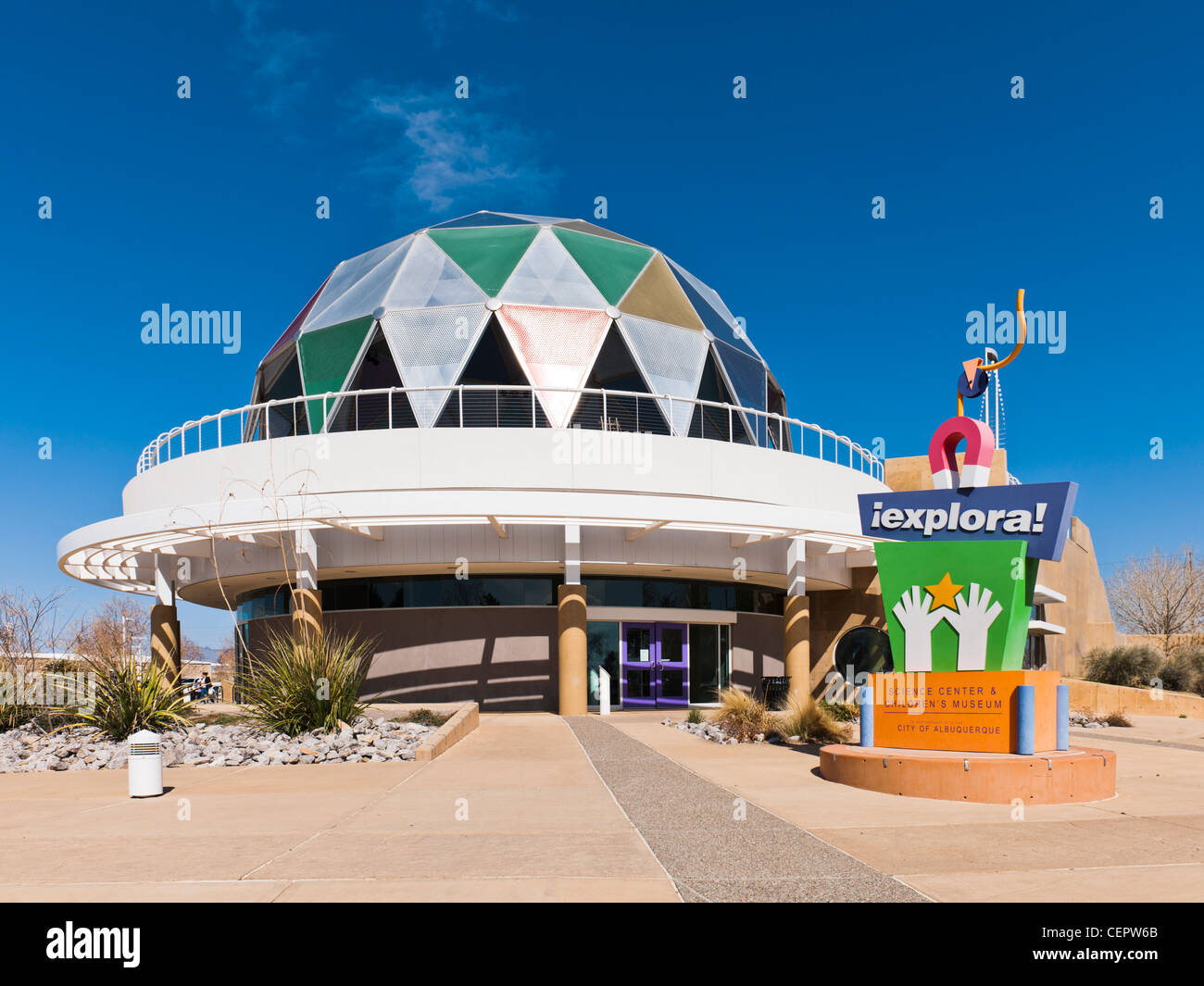 IExplora, Albuquerque Banque D'Images