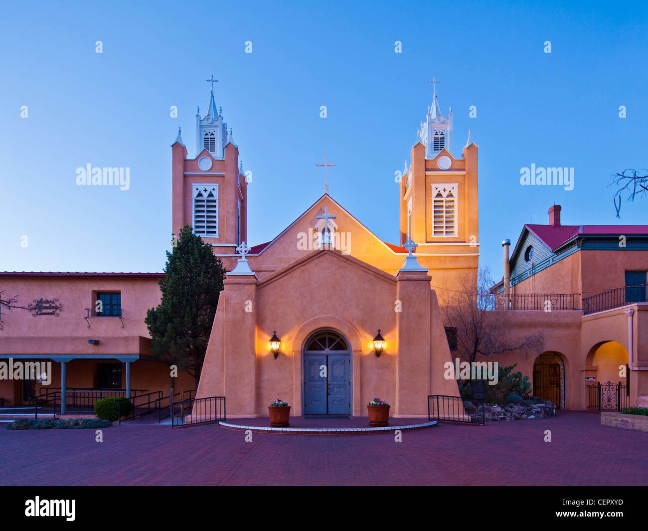 Paroisse San Felipe de Neri, Albuquerque Banque D'Images