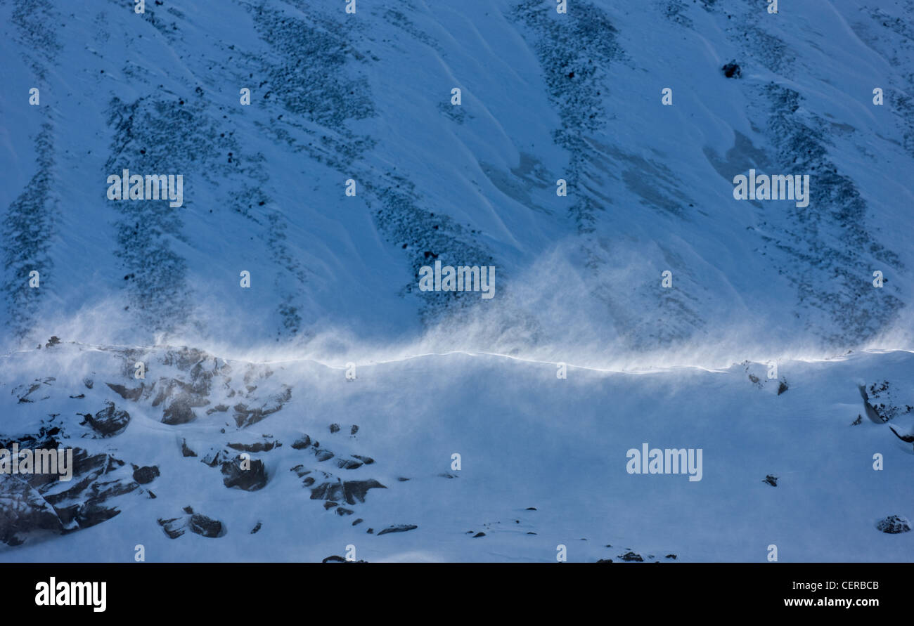 Tempête, Reykjanes, Iceland Banque D'Images