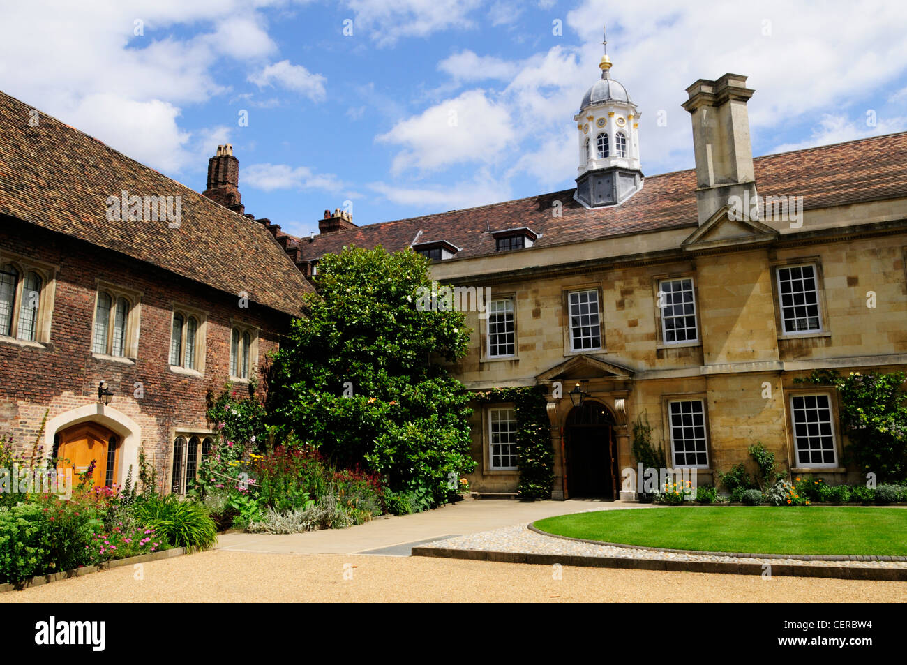 Trinity Hall, fondée en 1350, la cinquième plus ancienne college de l'Université de Cambridge. Banque D'Images Trinity Hall, fondée en 1350, la cinquième plus ancienne college de l'Université de Cambridge. Banque D'Images