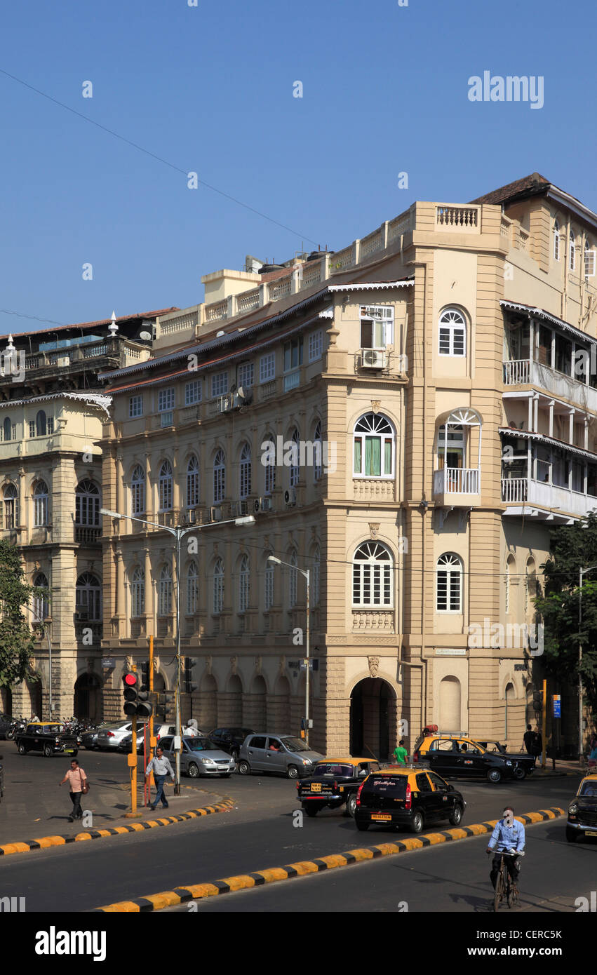 L'Inde, Maharashtra, Mumbai, Horniman Circle, Banque D'Images