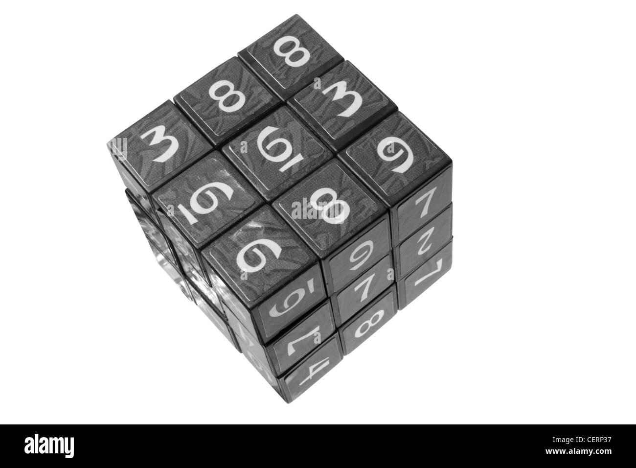 Grille de nombres Banque d'images détourées - Alamy