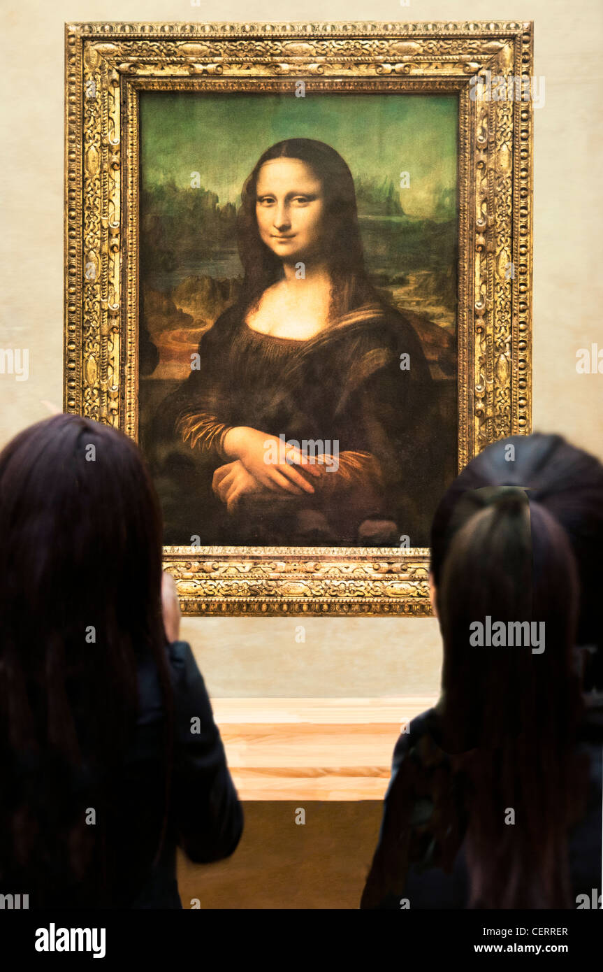 Portrait de Mona Lisa Banque D'Images