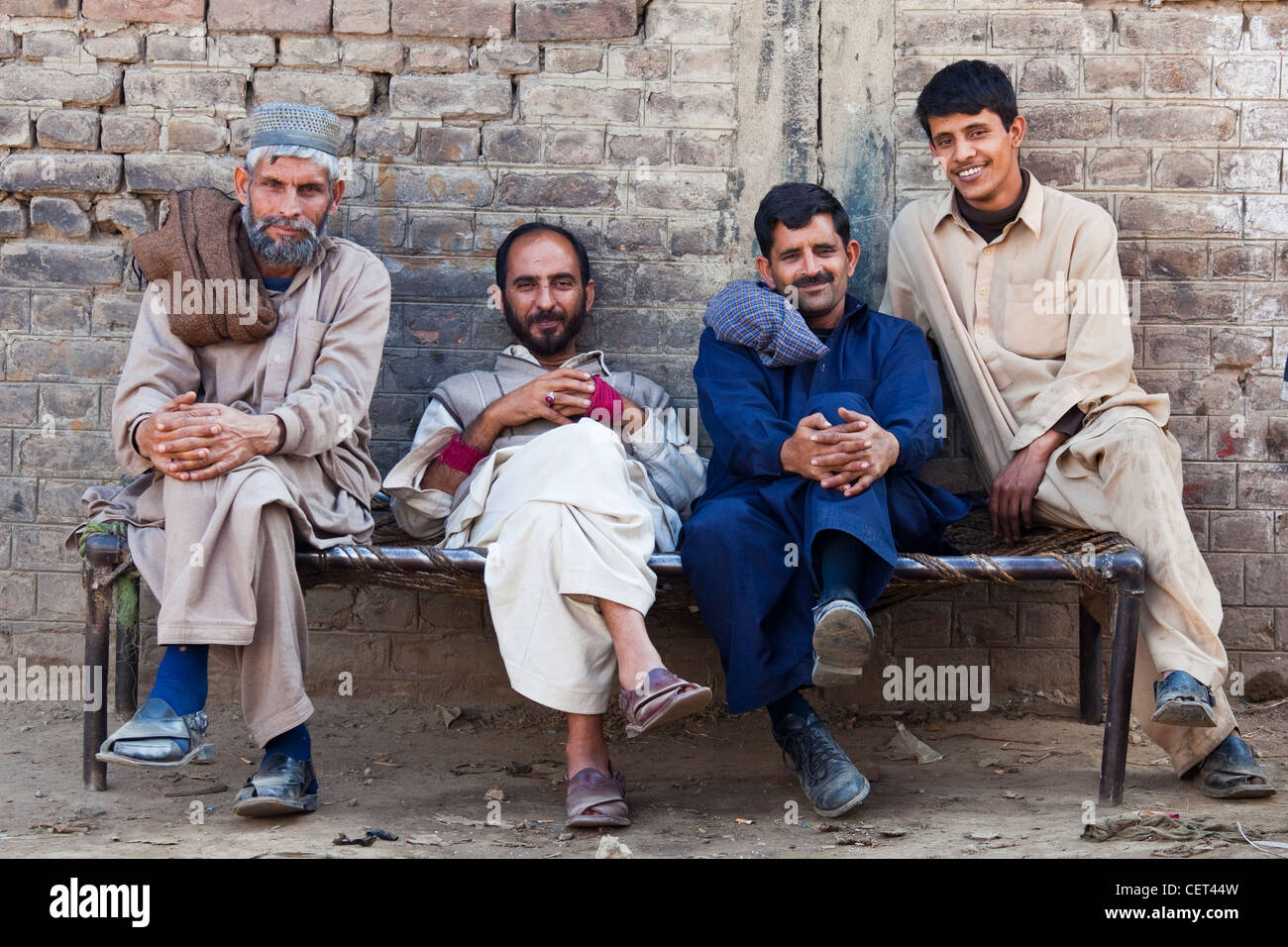 Les hommes pakistanais à Islamabad, Pakistan Banque D'Images