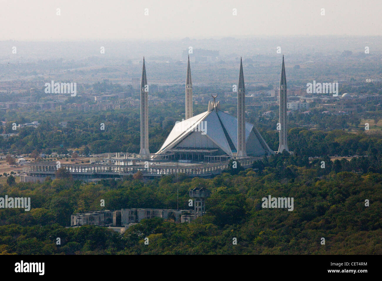 La mosquée Faisal, Islamabad, Pakistan Banque D'Images