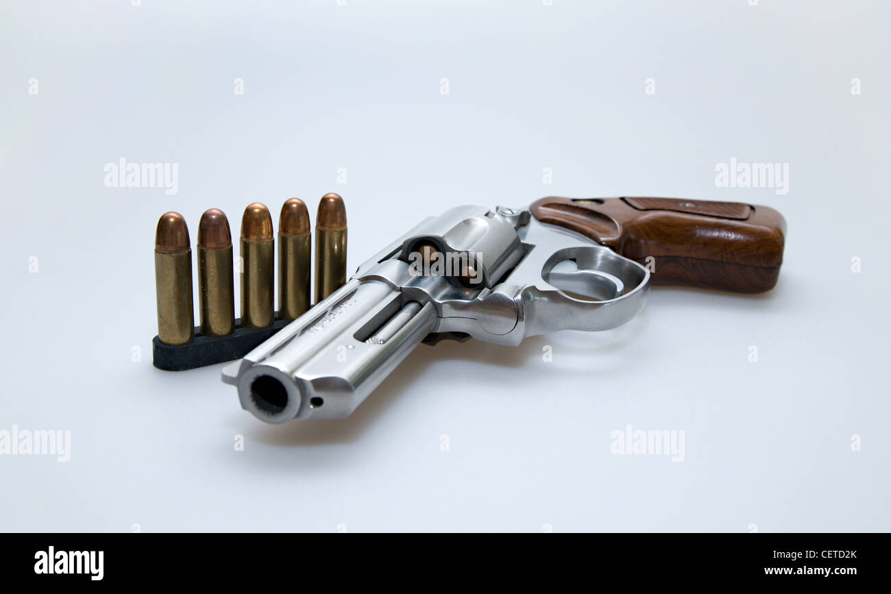 Fusil, arme de poing, la défense, arme, professionnel modèle,danger, revolver, taureau Banque D'Images