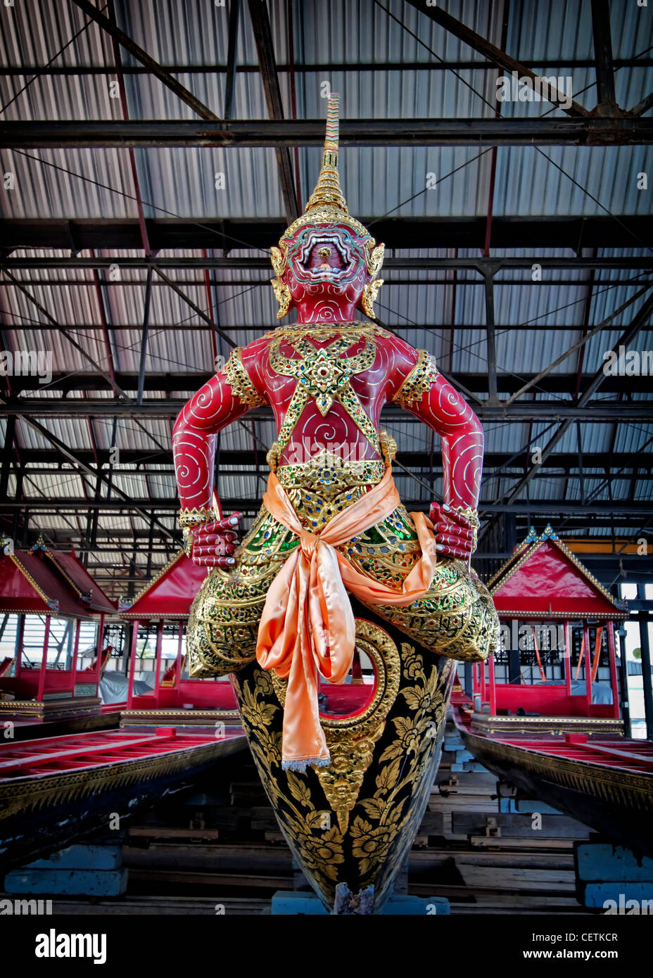 Le King's Royal Barges, Bangkok, Thaïlande Banque D'Images