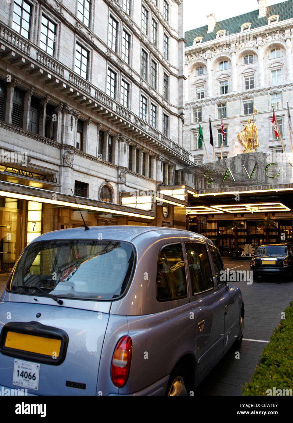 Savoy Hôtel The Strand London UK Banque D'Images