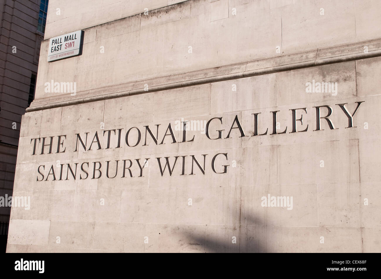 National Gallery, Sainsbury Wing, London, UK Banque D'Images