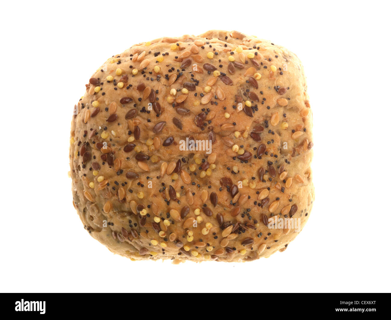 Brown bread roll Banque D'Images