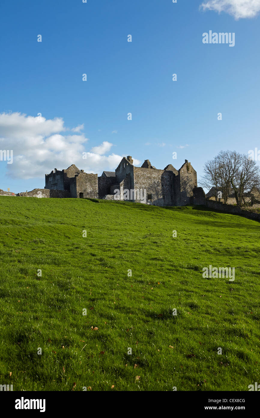 Vieux château Beaupré, Vale of Glamorgan, Pays de Galles, Royaume-Uni Banque D'Images
