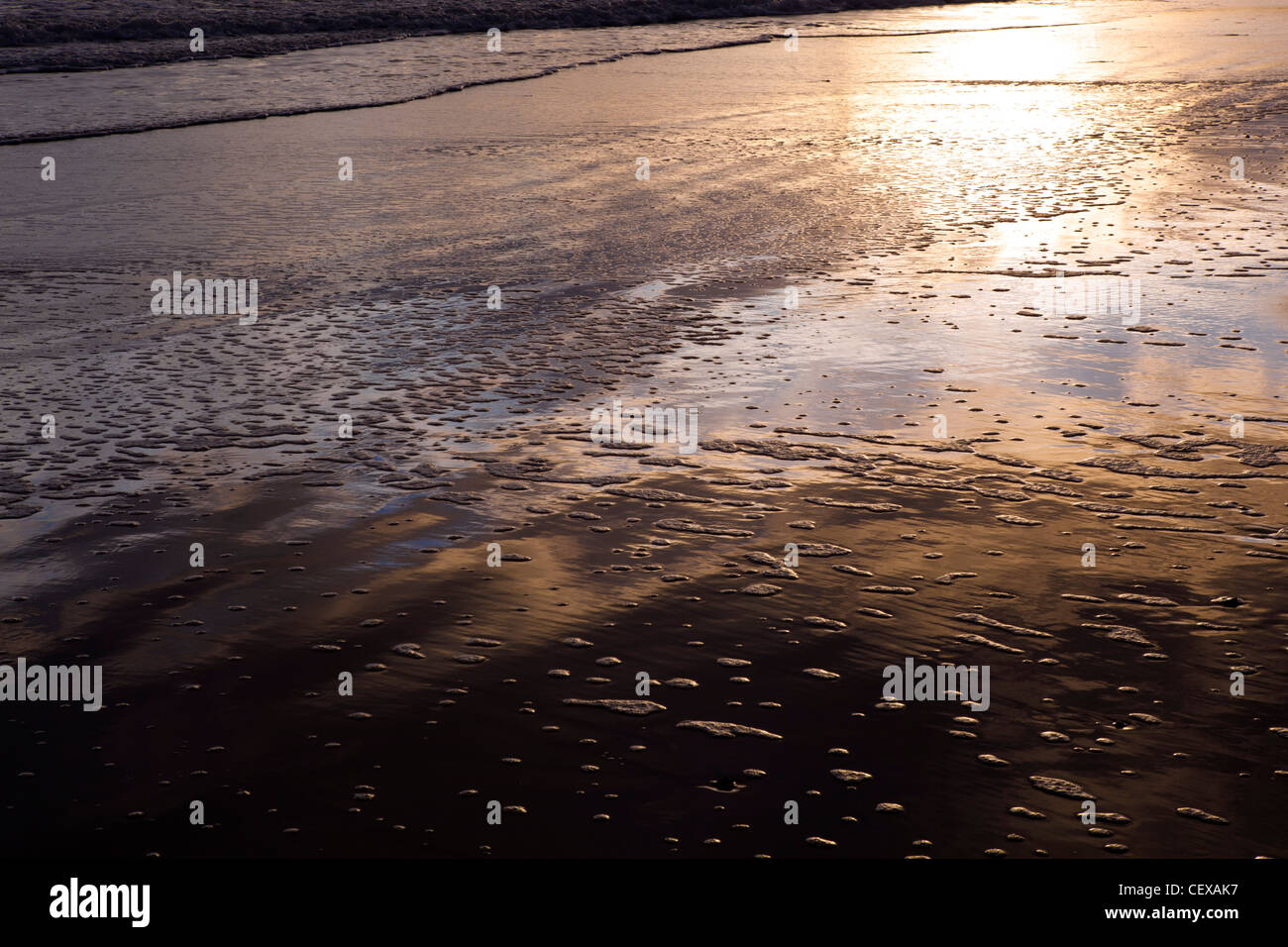 La plage de Bournemouth Banque D'Images