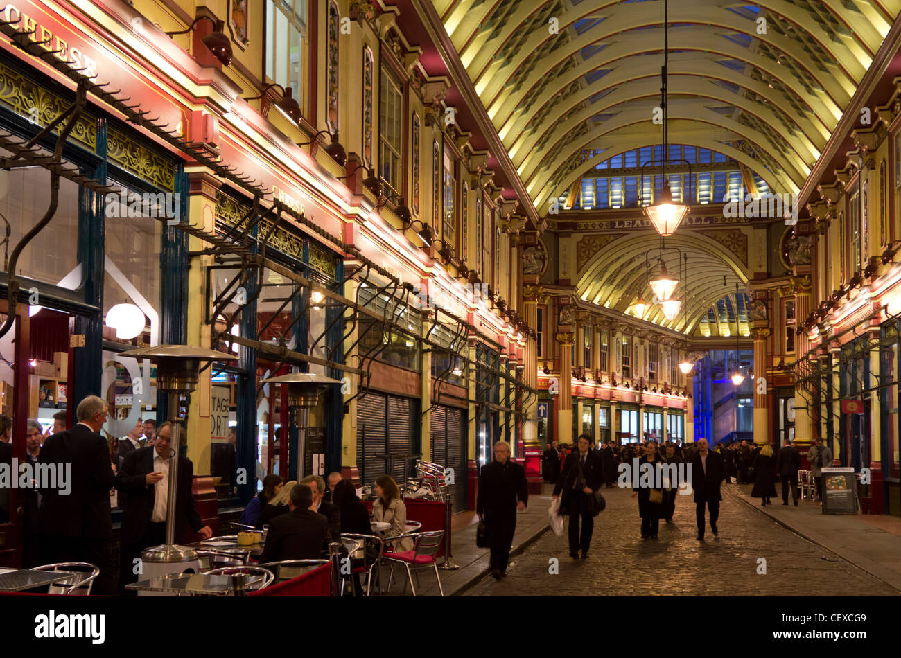 Leadenhall Market - City of London Banque D'Images