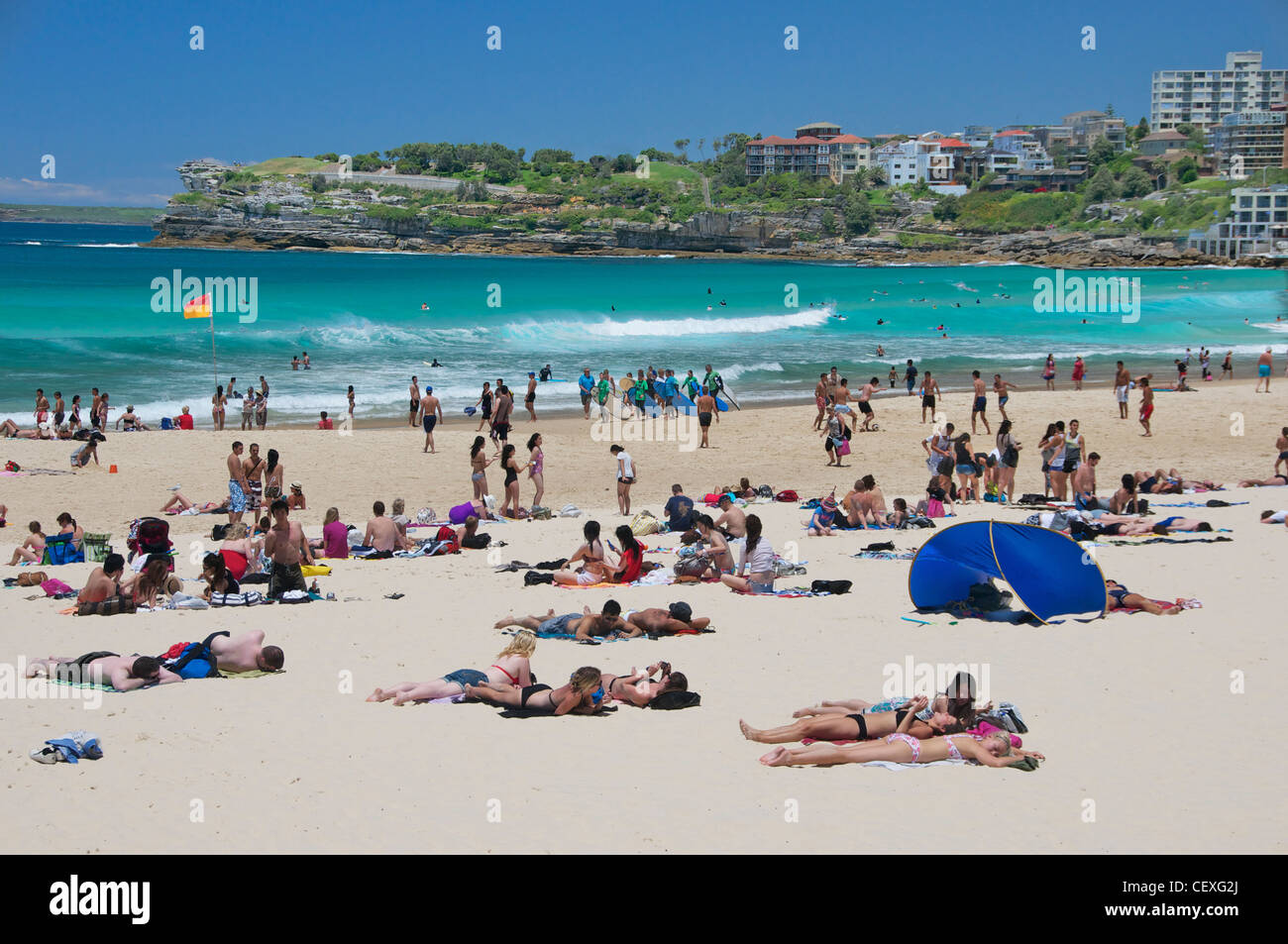 Bondi Beach Sydney Australie Banque D'Images