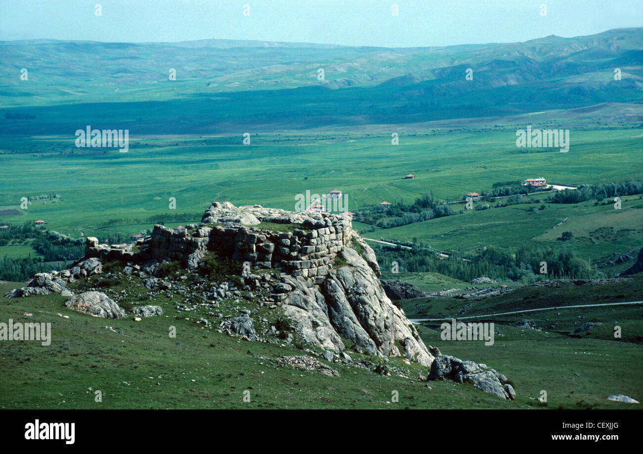 Yenicekale Château Hittite Hittites dans l'ancienne ville d'Hattusha, Kharkov, Turquie Banque D'Images Yenicekale Château Hittite Hittites dans l'ancienne ville d'Hattusha, Kharkov, Turquie Banque D'Images