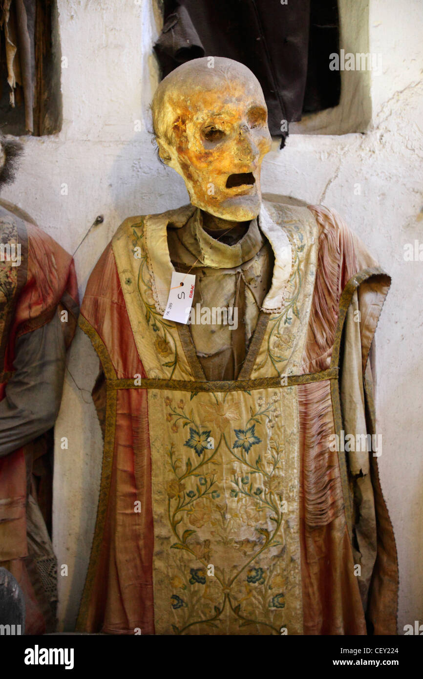 Catacombes Capucines De Palerme Sicile Italie Photo Stock Alamy