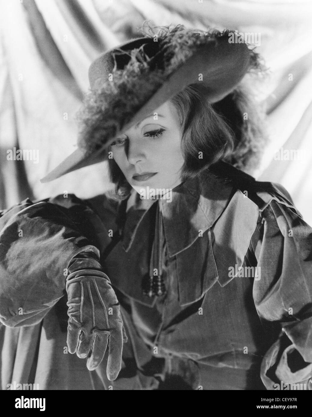 La reine Christine 1933 MGM film avec Greta Garbo Banque D'Images