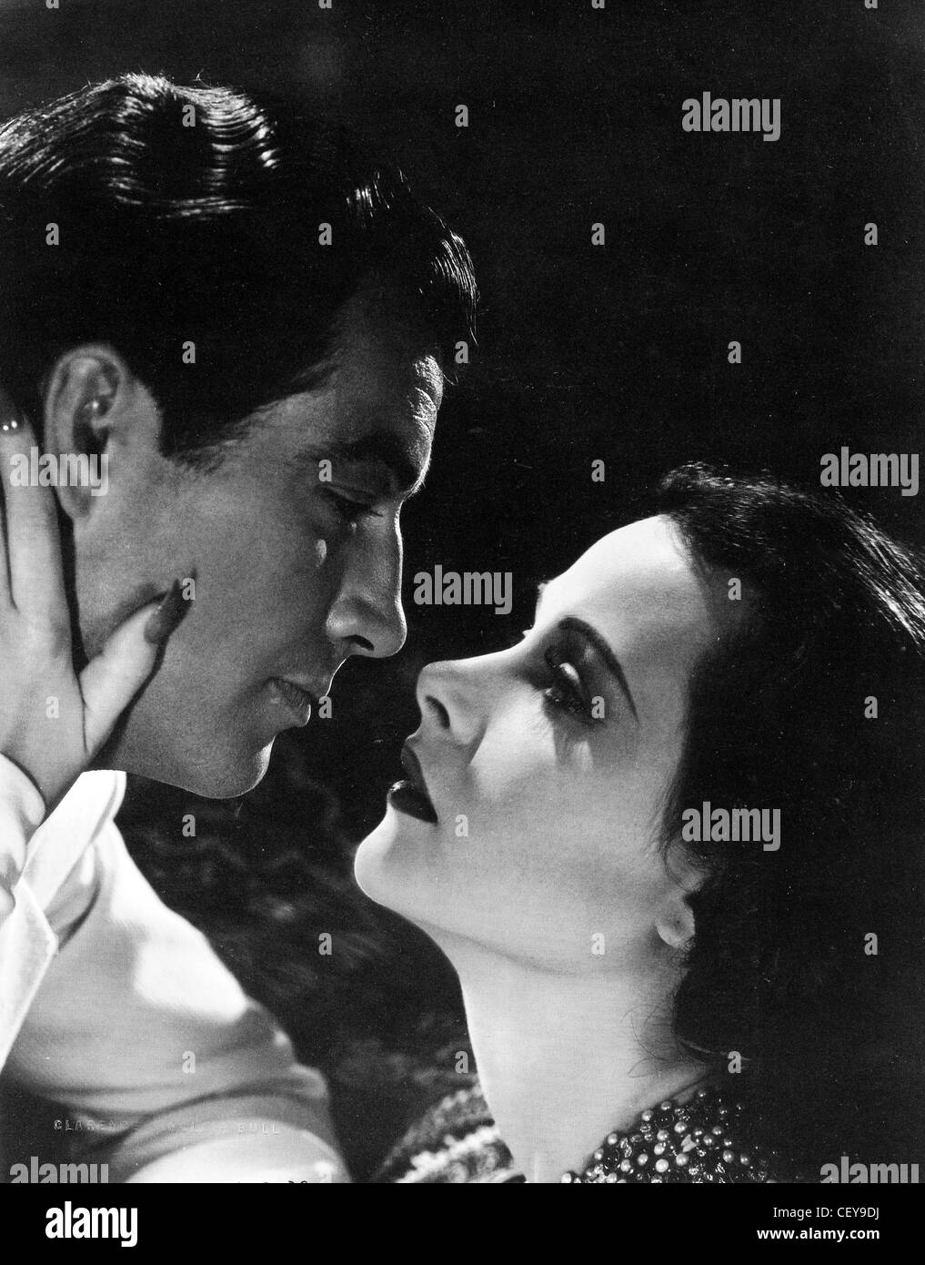 Dame DES TROPIQUES 1939 film avec Robert Talor et Hedy Lamarr Banque D'Images
