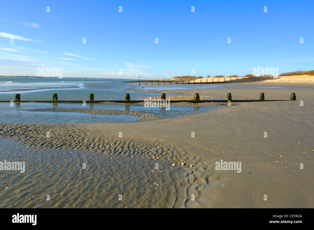 West Wittering Beach West Sussex UK Banque D'Images