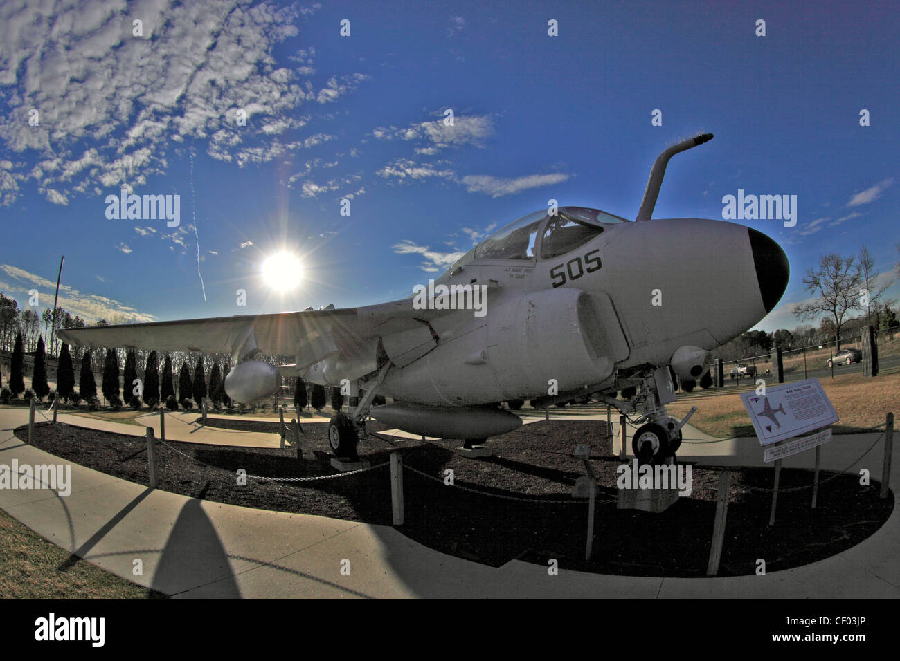 Grumman A-6 Intruder / Navy en exposition permanente à Grumman Memorial Park Calverton Long Island NY Banque D'Images