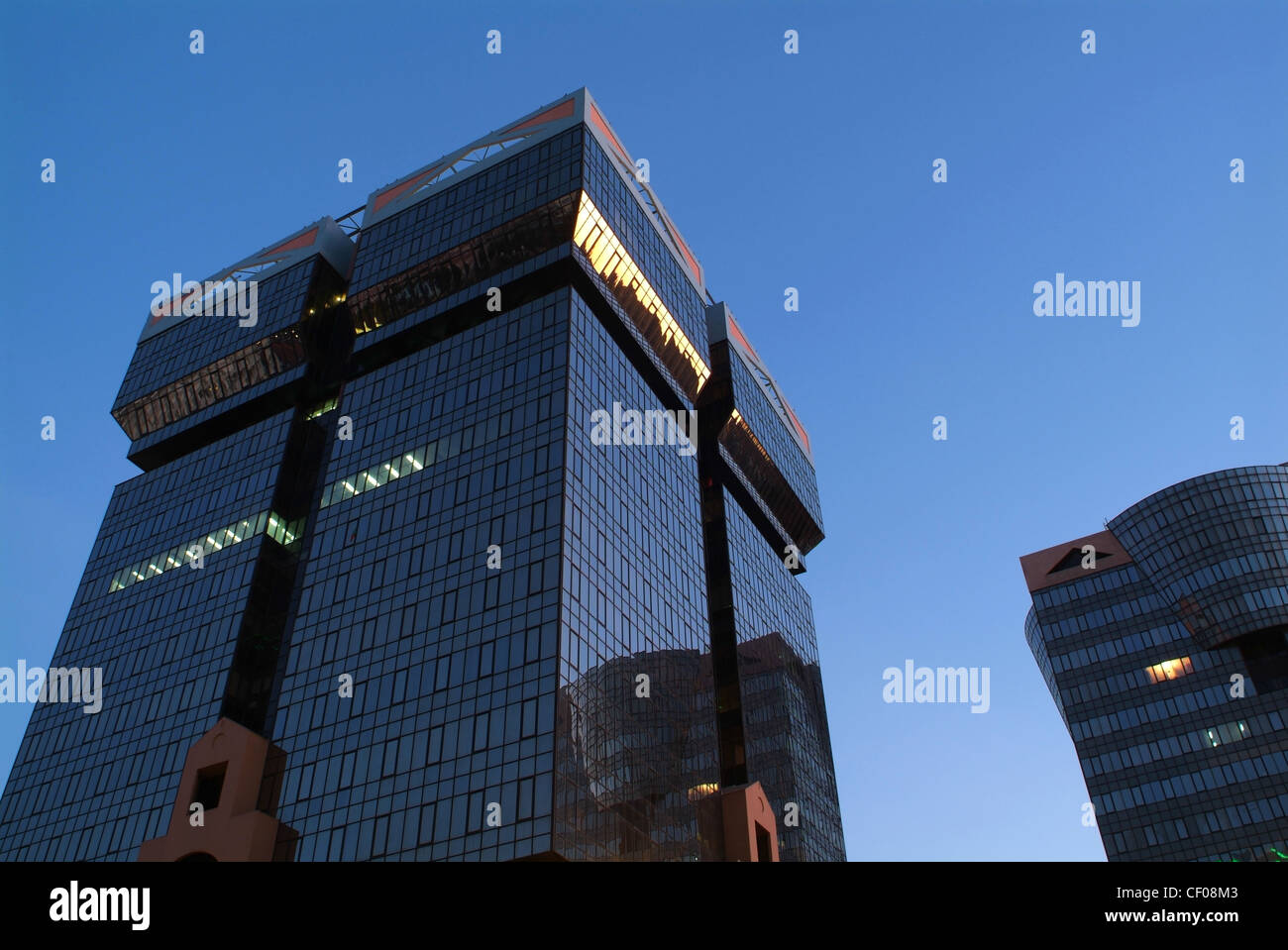 Centro Comercial Lisbonne Portugal das Amoreiras shopping center Banque D'Images