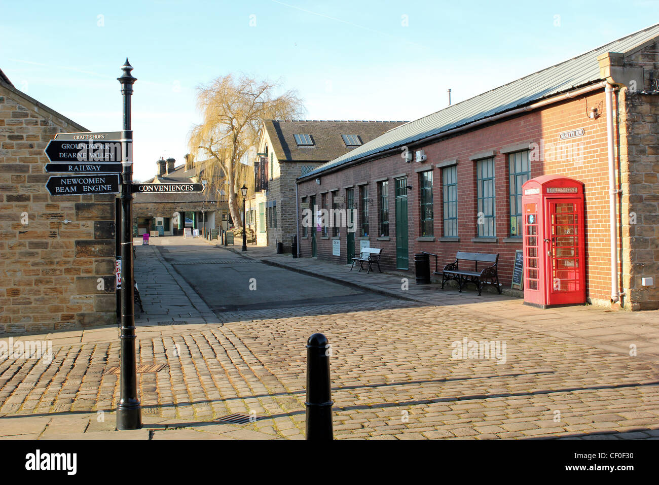 Elsecar Heritage Centre, Barnsley, dans le Yorkshire du Sud. UK. Feb 2012 Banque D'Images