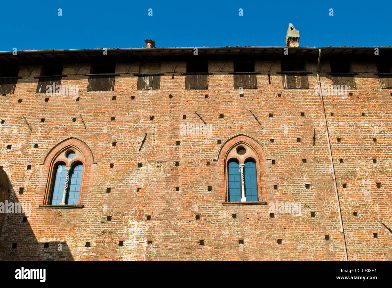 Bolognini, Château Sant'Angelo Lodigiano, Lombardie, Italie Banque D'Images