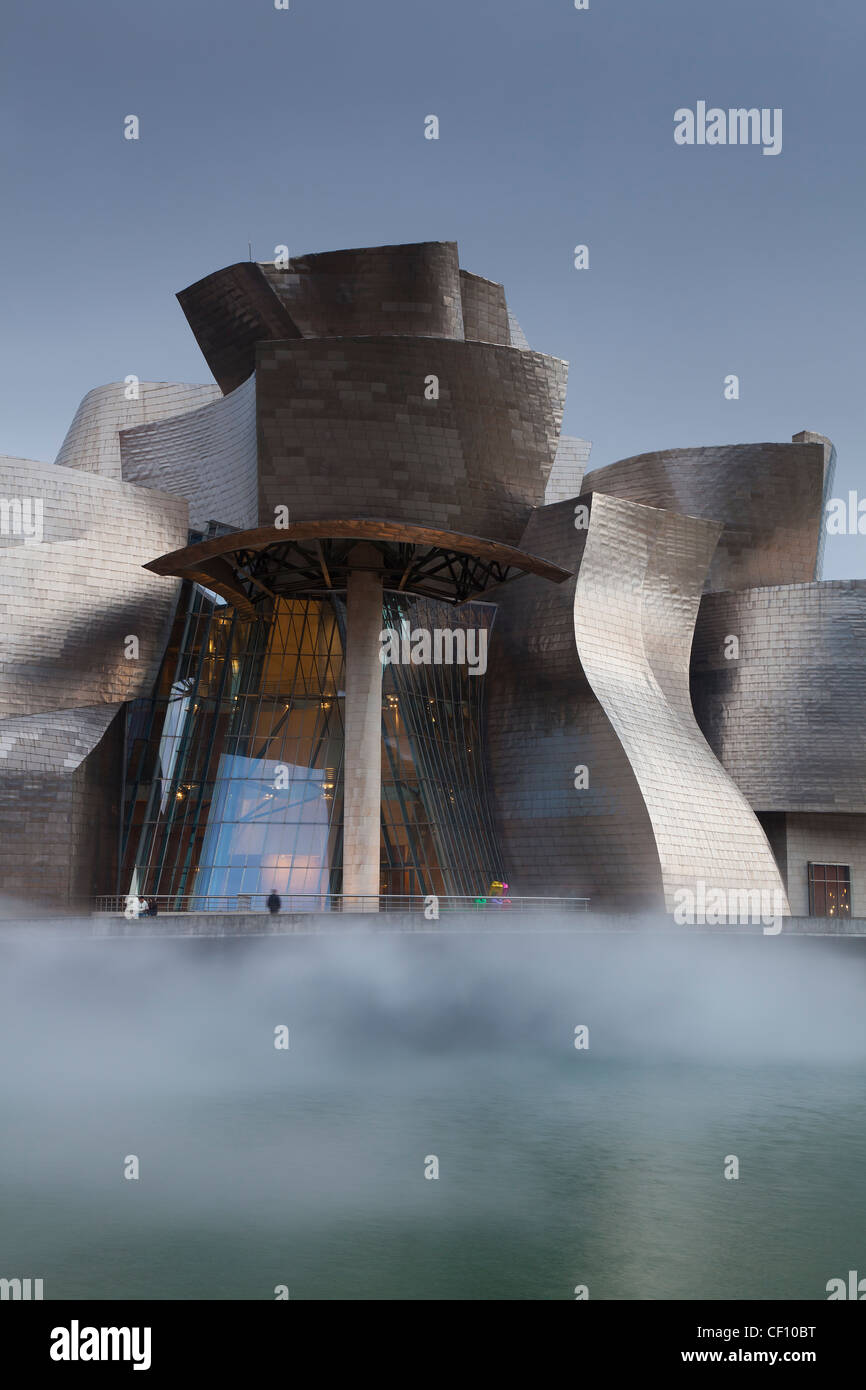 Guggenheim Museum, Bilbao, Bizkaia, Espagne Banque D'Images