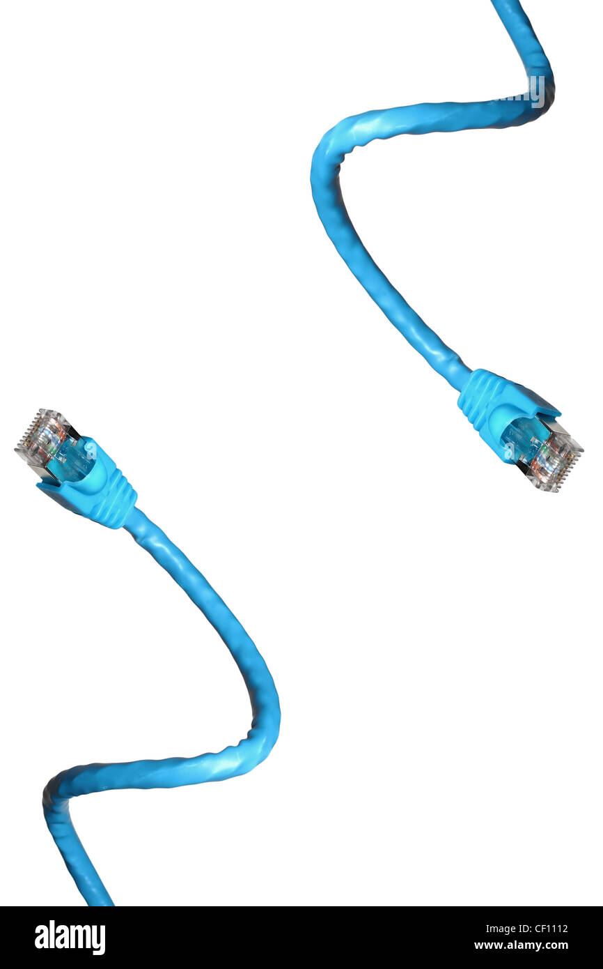 Câble LAN Banque D'Images