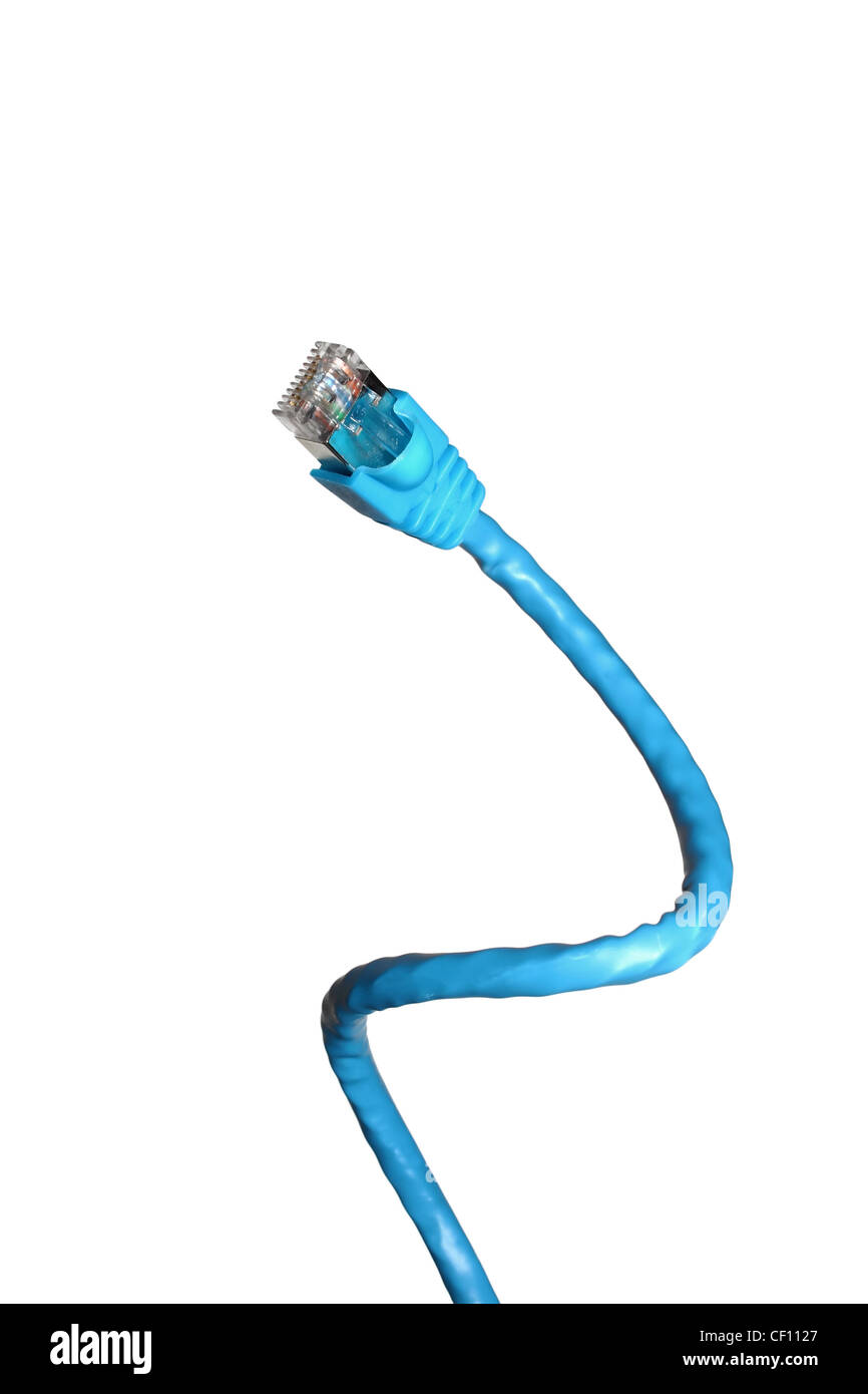 Câble LAN Banque D'Images