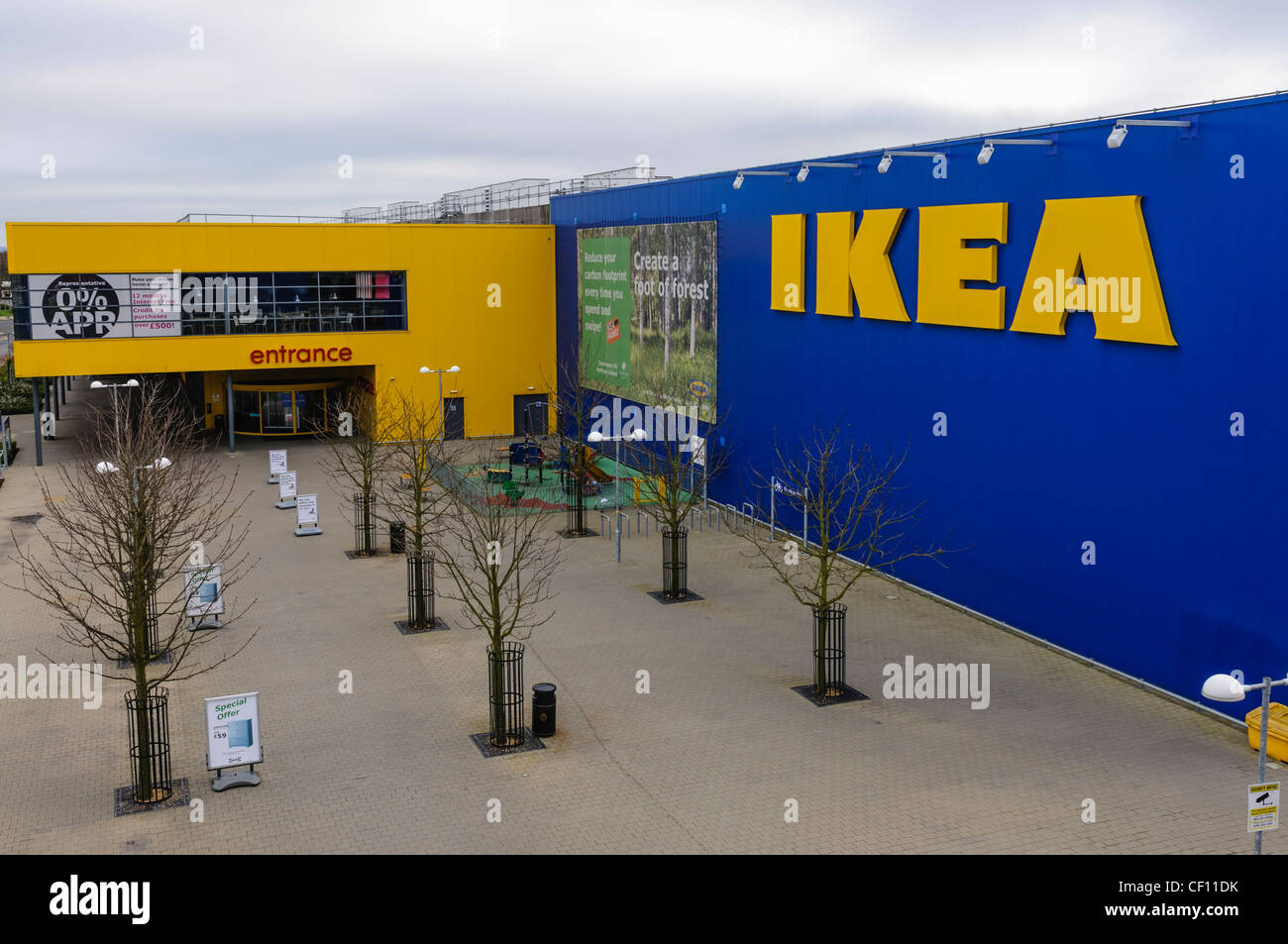 Magasin Ikea, Belfast Banque D'Images