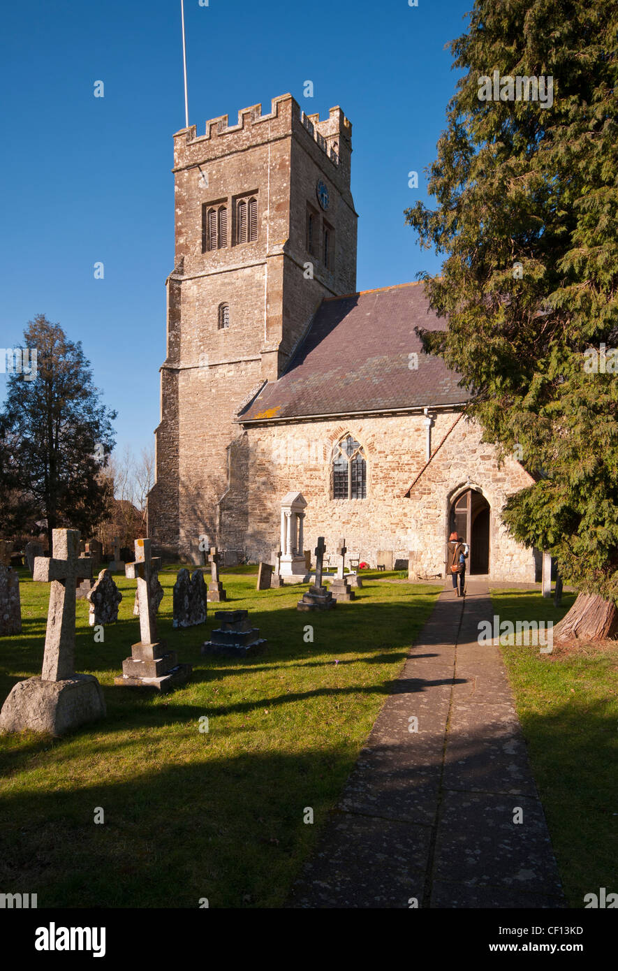 St Saint Michel Archange Église Paroissiale Smarden Kent UK églises de village Banque D'Images