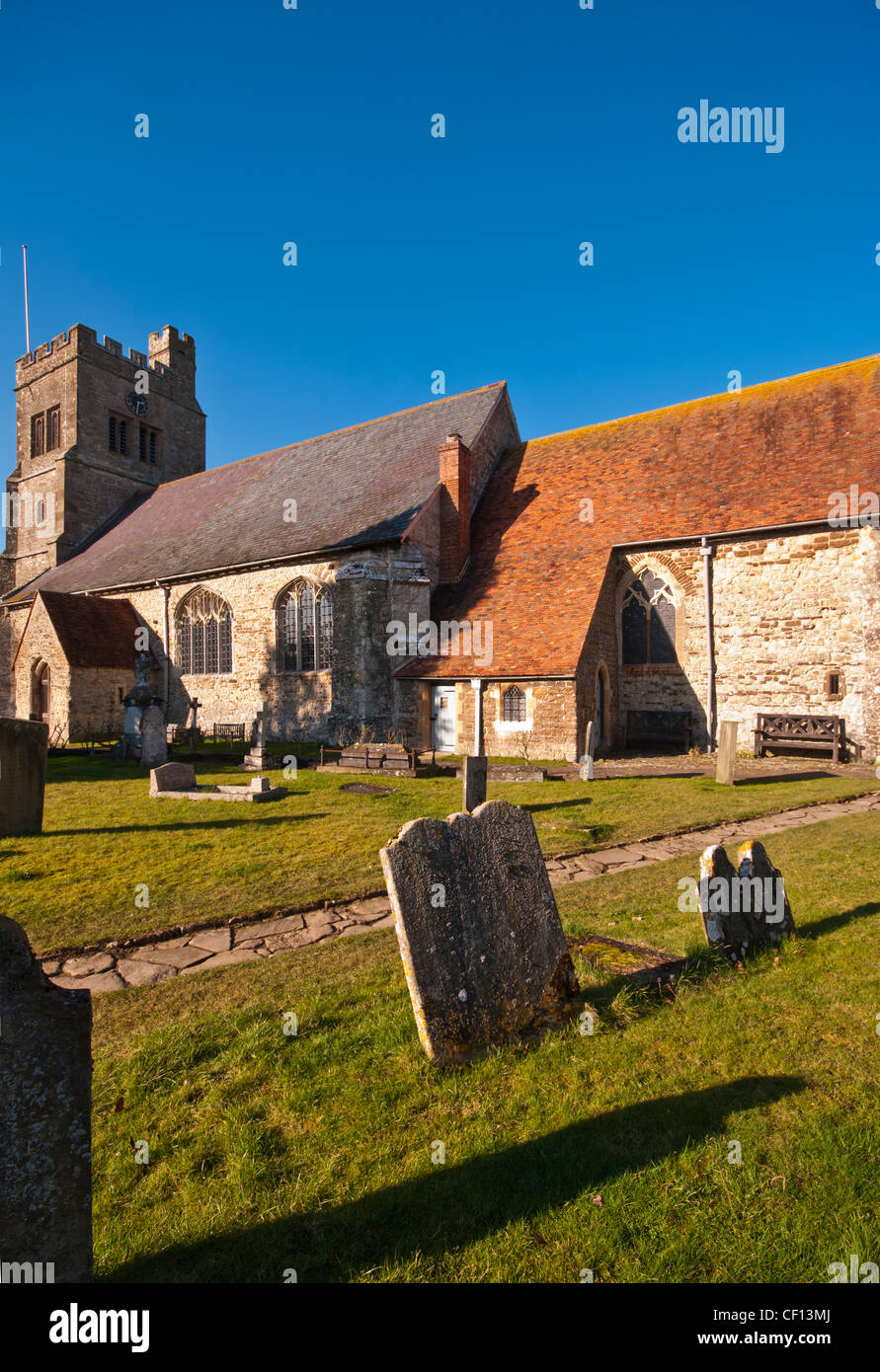 St Saint Michel Archange Église Paroissiale Smarden Kent UK églises de village Banque D'Images