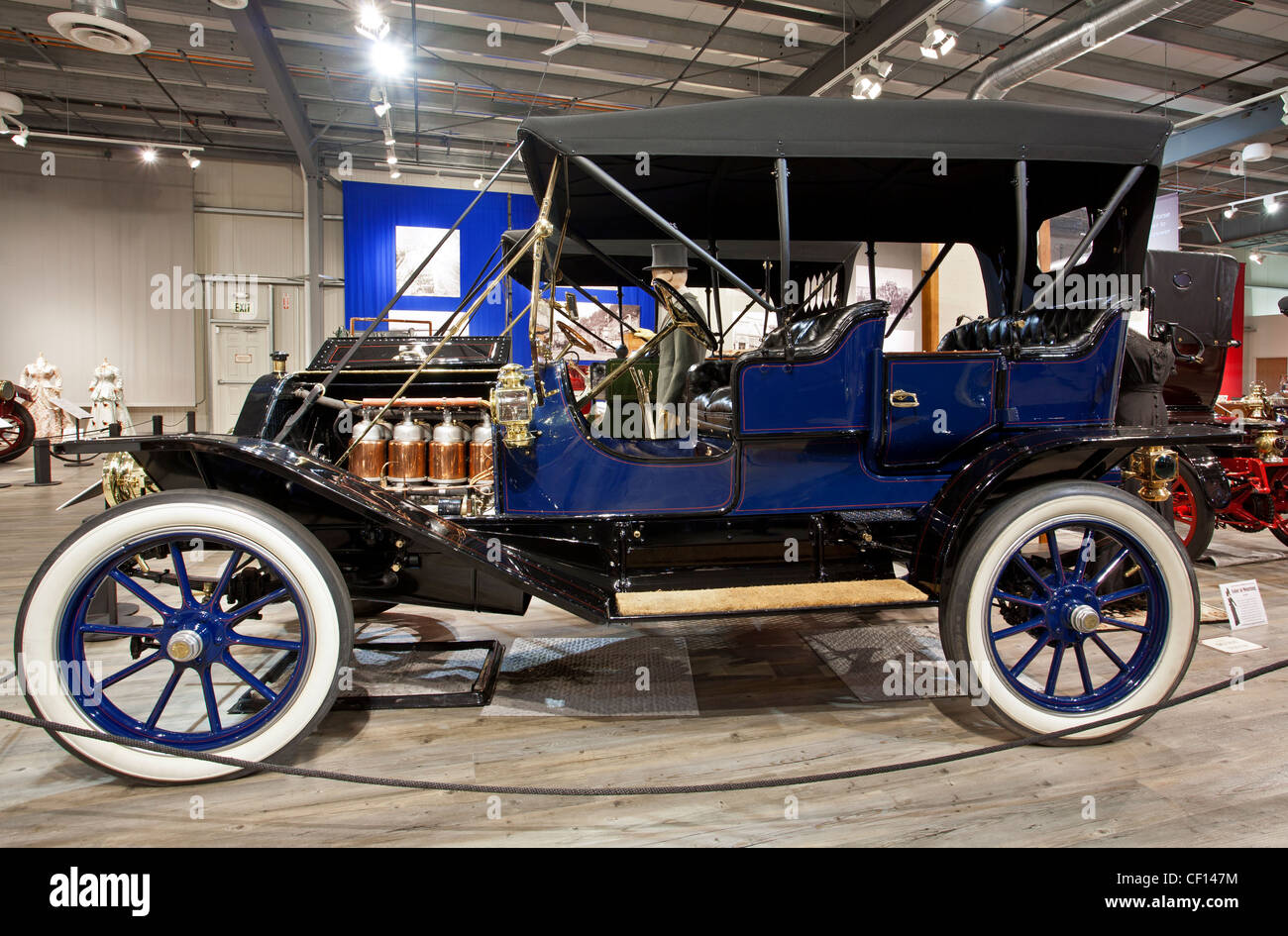 1909 Cadillac. 30 Modèle Touring Demi-Tonneau. Fountainhead Antique Auto Museum. Fairbanks. De l'Alaska. USA Banque D'Images