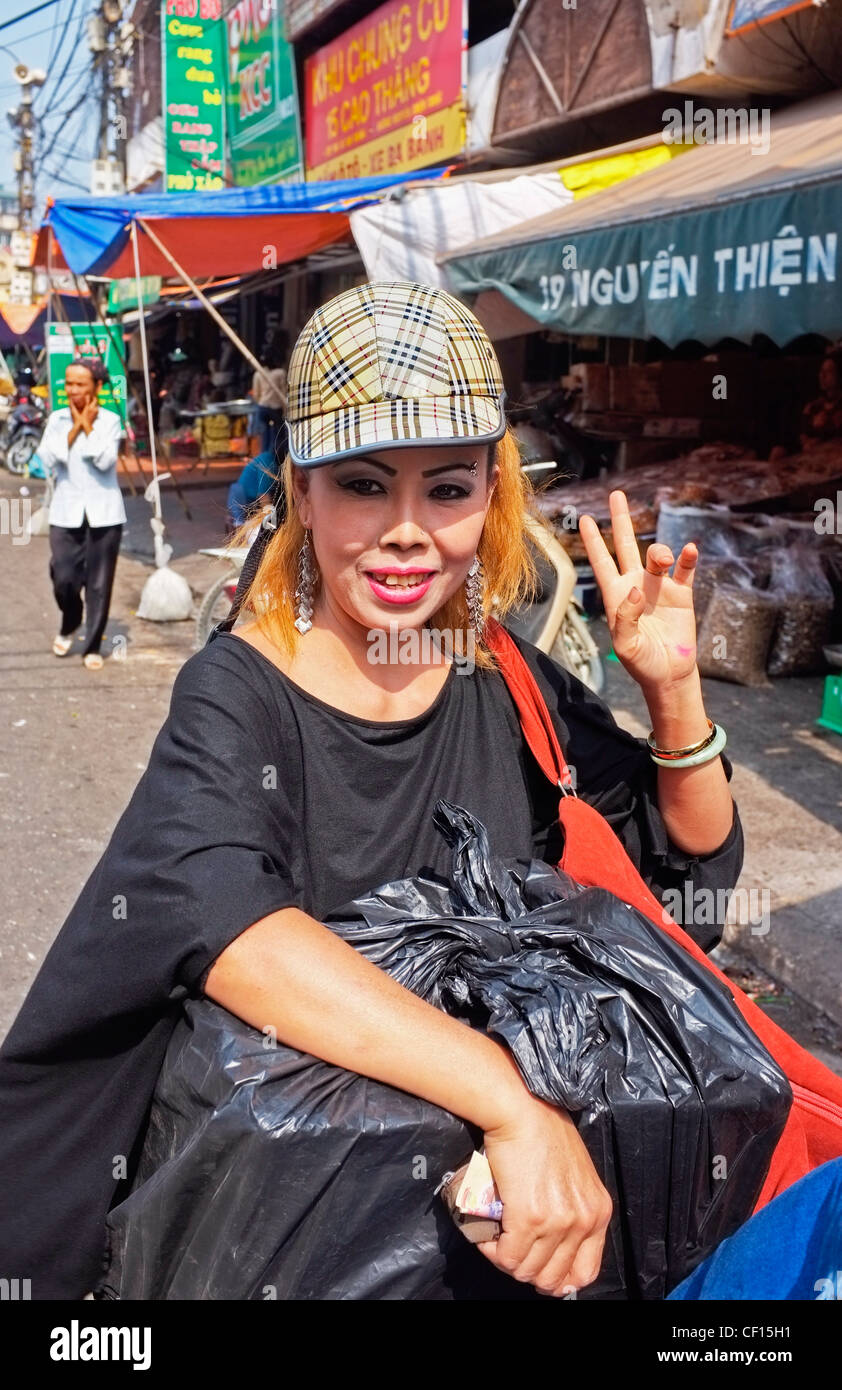 Les travestis, Hanoi, Vietnam Banque D'Images