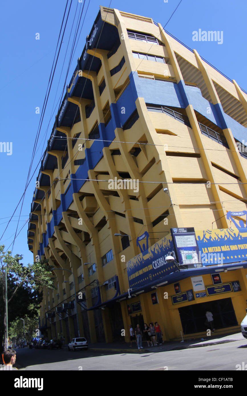 Stade de football Boca Juniors Buenos Aires Argentine Banque D'Images