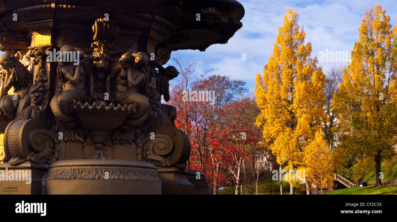 Fontaine Ross fut jeté en France au début des années 1860, avant d'être exposées dans la grande exposition (Londres) en 1862 et enfin Banque D'Images