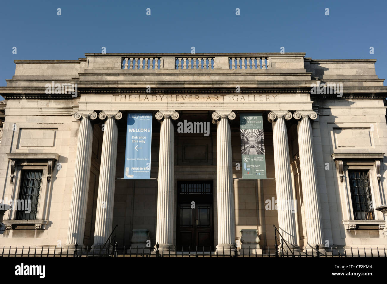 Levier de dame Art Gallery Port Sunlight Village Banque D'Images