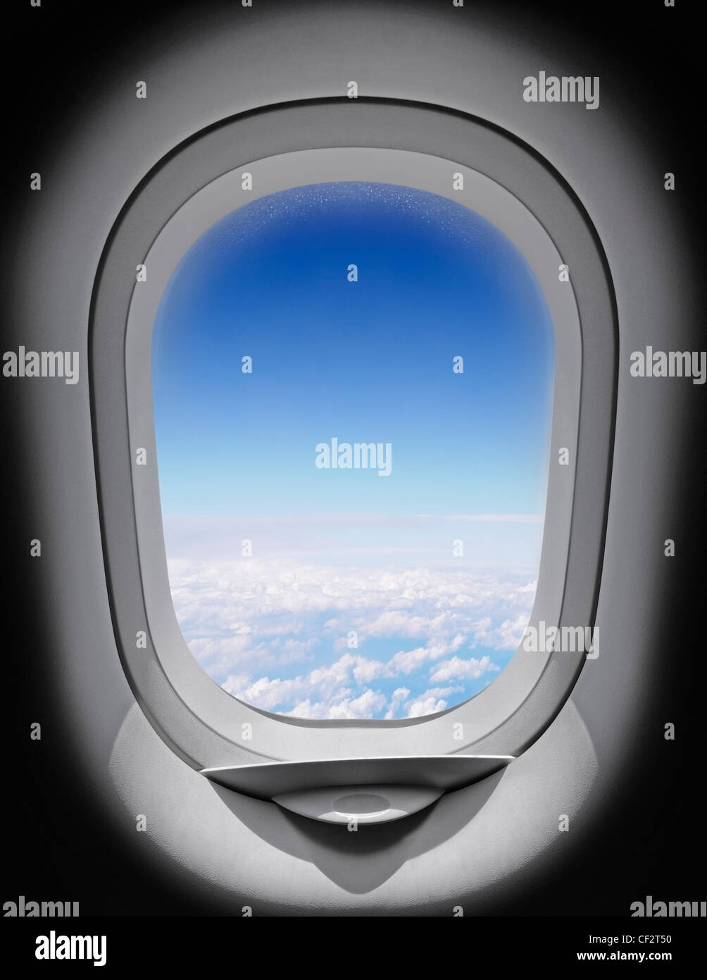 Fenêtre de l’avion Banque D'Images