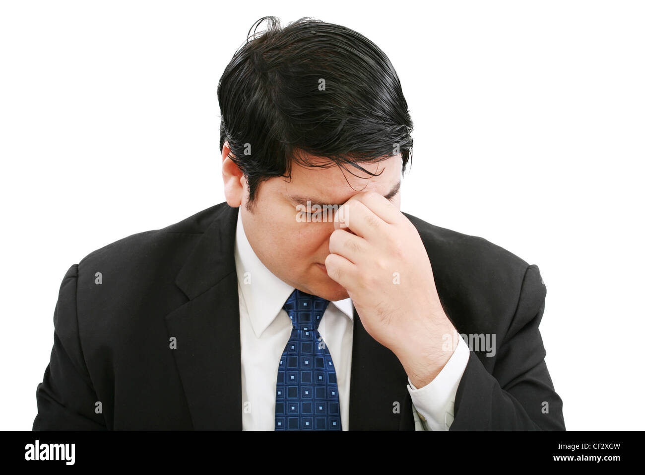 Jeune homme de poser Banque D'Images