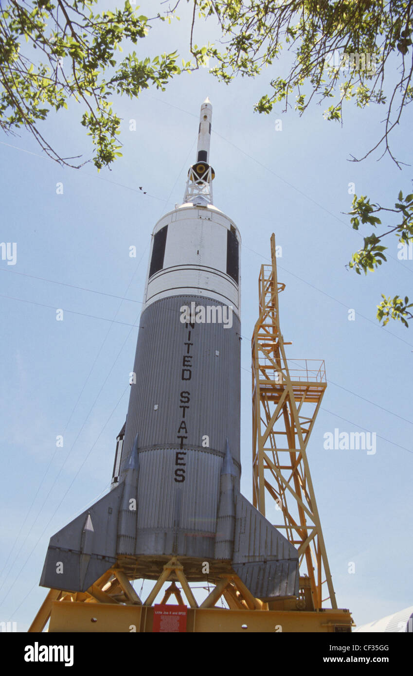 USA Houston Texas Johnson Space Center Rocket park Banque D'Images